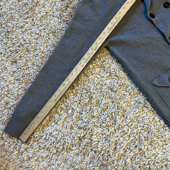 ALPHA MASSIMO REBECCHI 100% Lambs Wool Cardigan Sweater Size: 50- medium - Picture 14 of 16